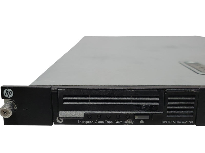 HP Storage works 2-Bay Tape drive w/ 1x LTO-6 Ultrium 6250 Tape drive, READ _