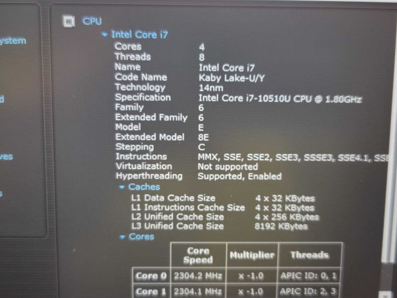 Dell Vostro 5590, i7-10510U @ 1.8GHz, 16GB DDR4, MX250, 512GB NVMe β Lap200
