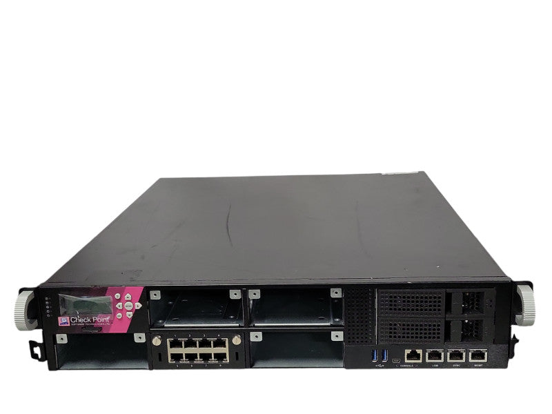 Check Point PD-20 Firewall Security Appliance 2x PSU, No HDDs, READ _