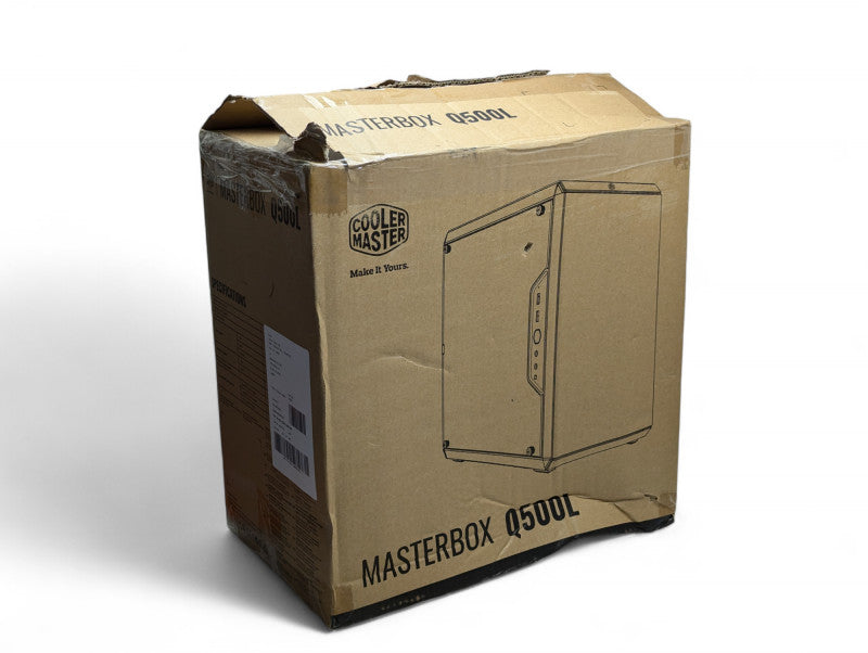 Cooler Master MasterBox Q500L Micro-ATX Tower -