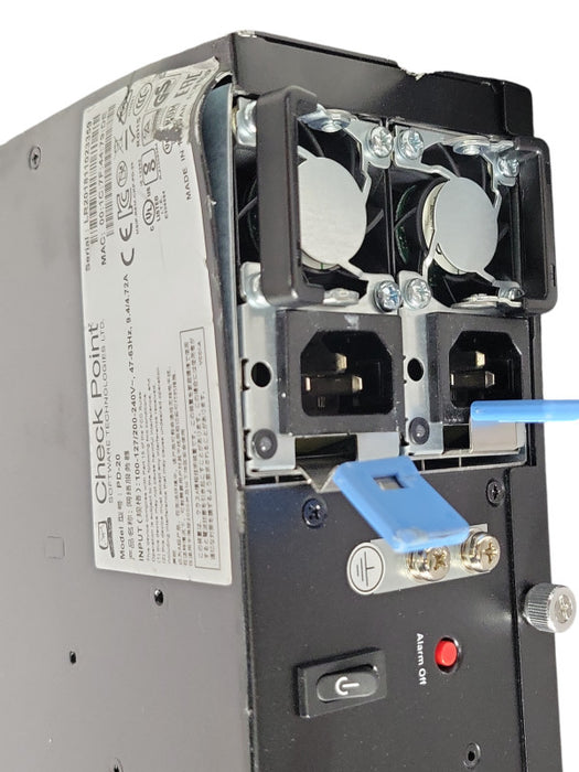 Check Point PD-20 Firewall Security Appliance 2x PSU, No HDDs, READ _