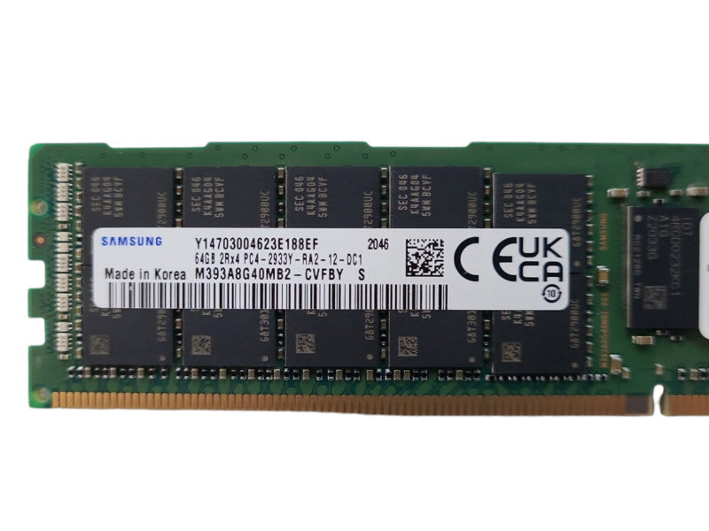 Samsung 64GB 2Rx4 PC4-2933Y-RA2-12, Server RAM Q