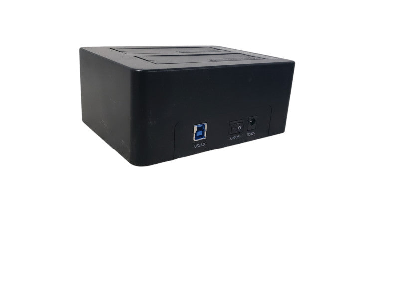 Vantec NexStar TX NST-D428S3-BK Dual Bay USB 3.0 Hard Drive Dock W/ Adapter Q