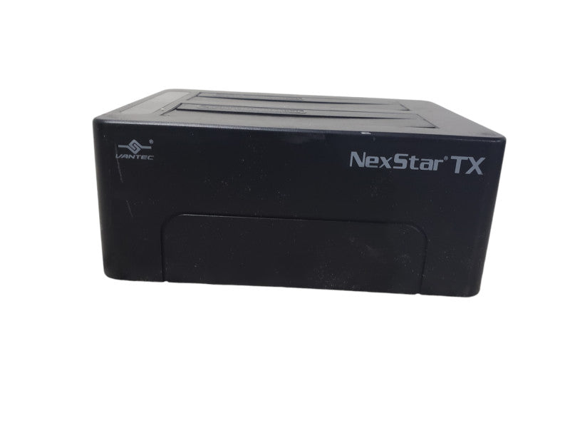 Vantec NexStar TX NST-D428S3-BK Dual Bay USB 3.0 Hard Drive Dock W/ Adapter Q