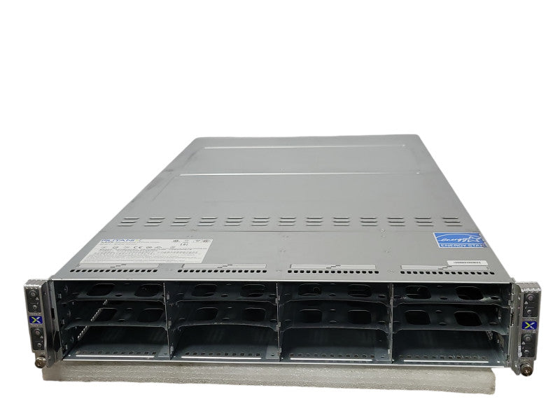 Supermicro 4-Node Server w/ 3x Nodes, 2x PSU 6x Xeon E5-2640v4 196GB DDR4 SEE _