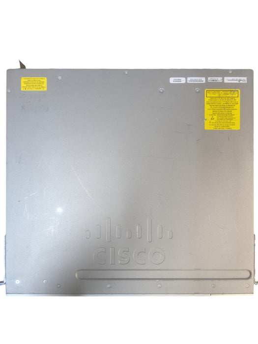 Cisco WS-C3850-48PW-S V04 | Gigabit PoE Switch w/C3850-NM-2-10G, 1x 1100W PSU