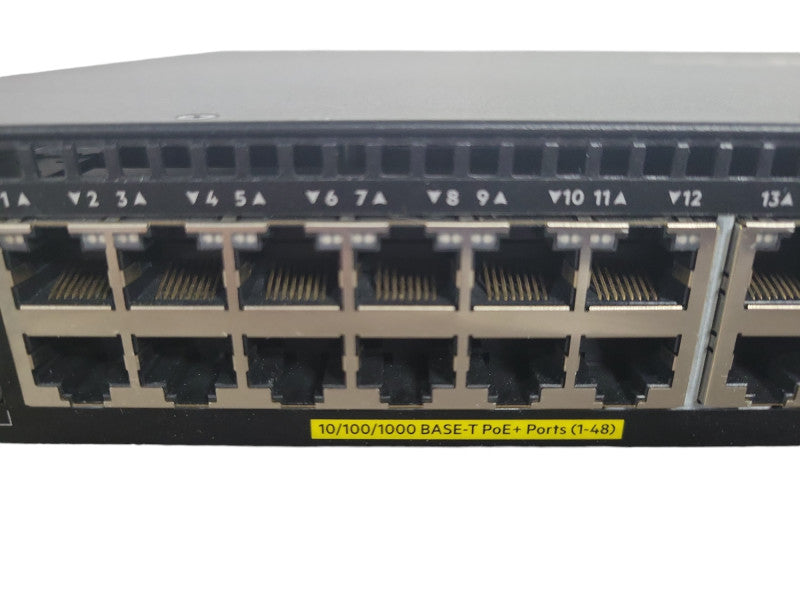 HPE JL256A Aruba 2930F 48-Port PoE+ 4-Port 1/10GbE SFP+ !