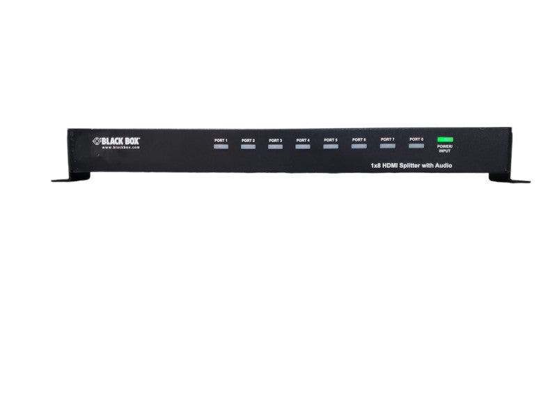 Black Box 8-Ports 1x8 HDMI Splitter With Audio  AVSP-HDMI1X8