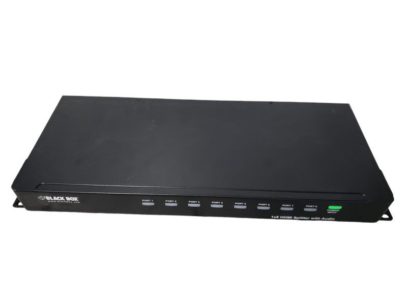 Black Box 8-Ports 1x8 HDMI Splitter With Audio  AVSP-HDMI1X8