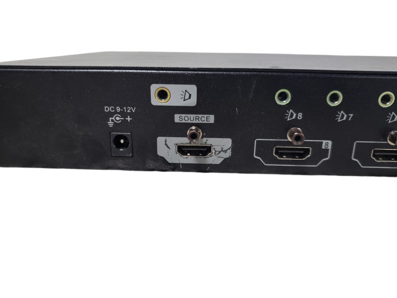 Black Box 8-Ports 1x8 HDMI Splitter With Audio  AVSP-HDMI1X8