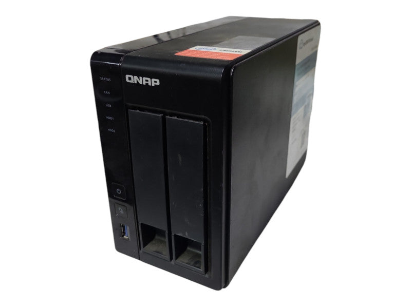 QNAP TS-251+ 2-Bay NAS, 2x 4TB HDDs, No PWR, No Remote