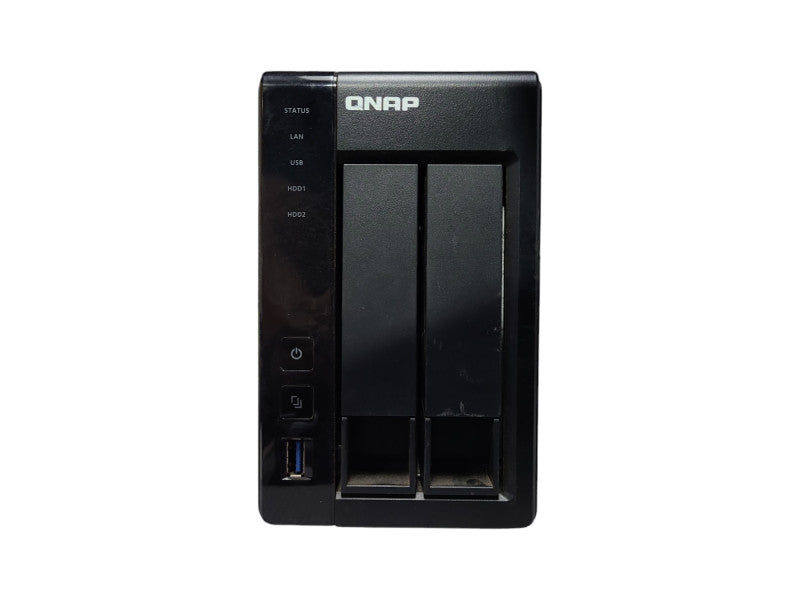 QNAP TS-251+ 2-Bay NAS, 2x 4TB HDDs, No PWR, No Remote