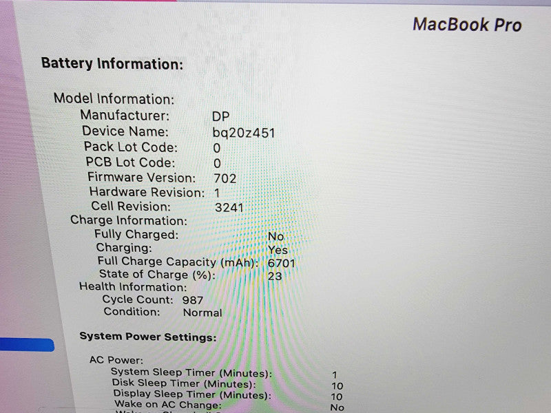 Apple Macbook Pro Retina 2015 15" 4-Core i7-4870HQ @ 2.5GHz 16GB DDR3 512GB SSD Radeon R9 M370X 2GB (