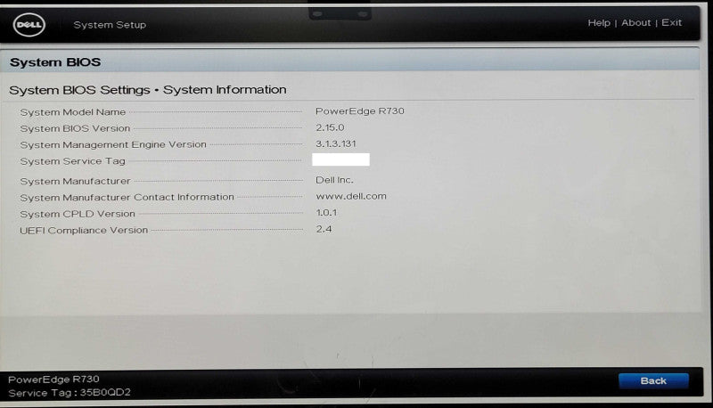 Dell PE R730 2U 16x2.5", 2x Xeon E5-2630 v3 2.40GHz 8C, 64GB RAM, H730 Mini