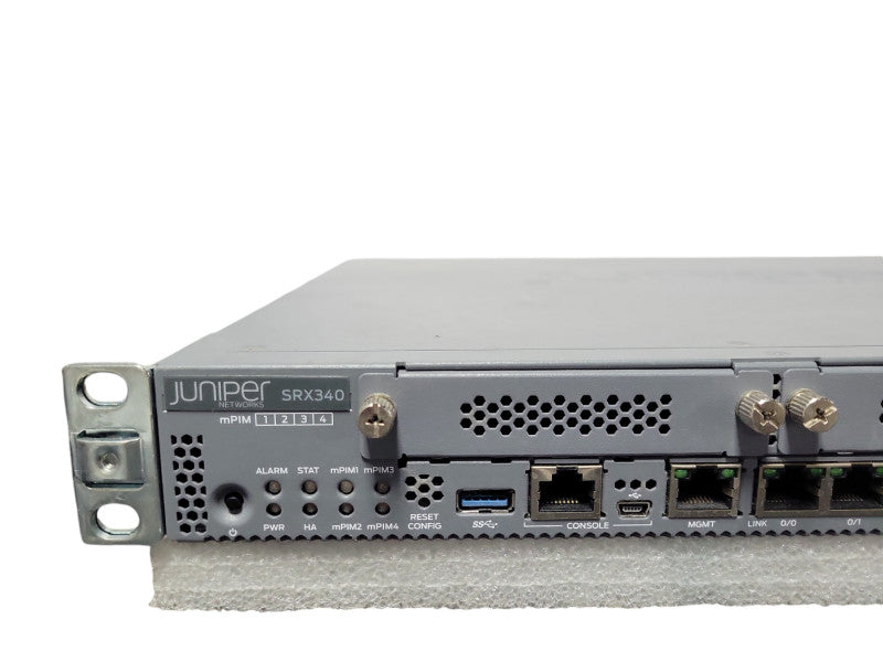 Juniper SRX340 Services Gateway Security Appliance 650-065043 Rev: 08, READ _
