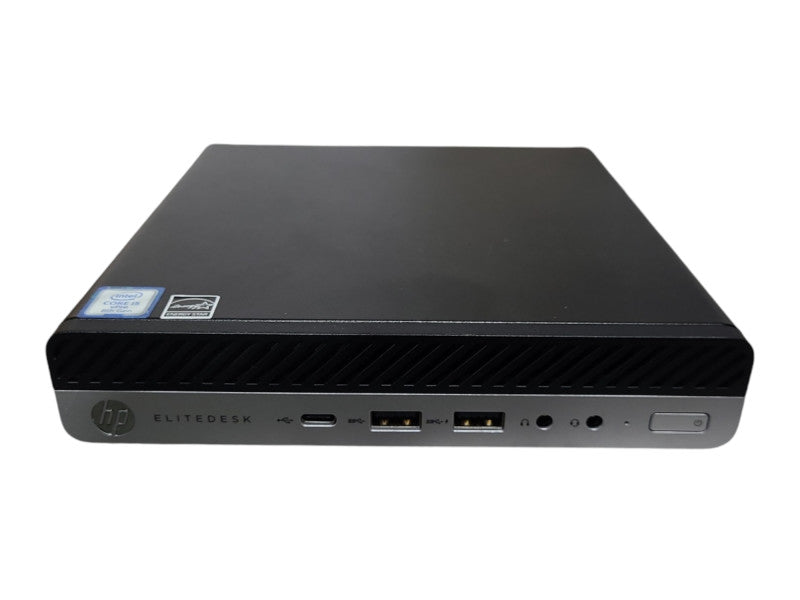 HP EliteDesk 800 G4 USFF, i5-8500T 2.10GHz 6C, 8GB DDR4, 256GB NVMe, WiFi