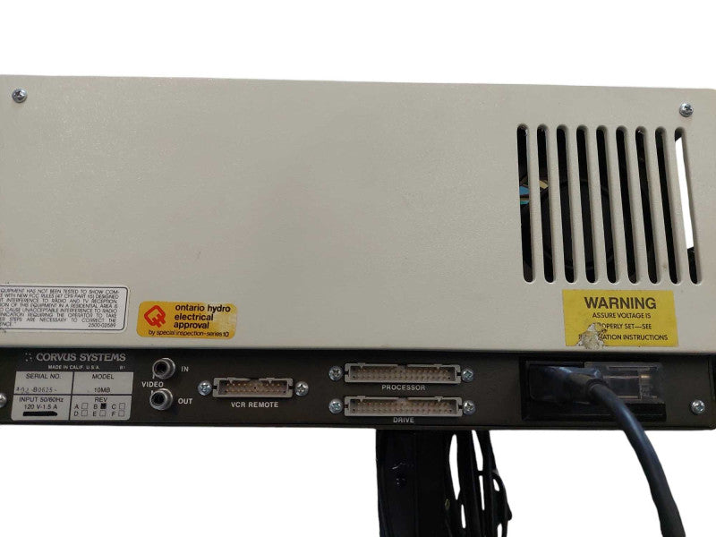 Corvus System Concept Computer 10MB Model: 07538 10MB  =