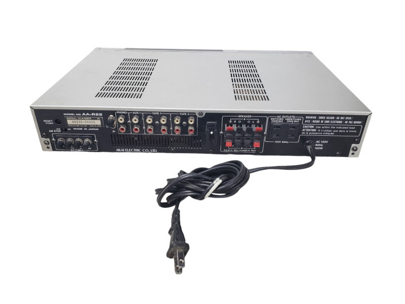 AKAI AA-R22 Stereo AM FM Computer Controlled Receiver