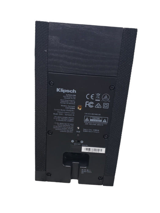 Klipsch Cinema 1200 Soundbar and Side Speakers| For Repair or Parts