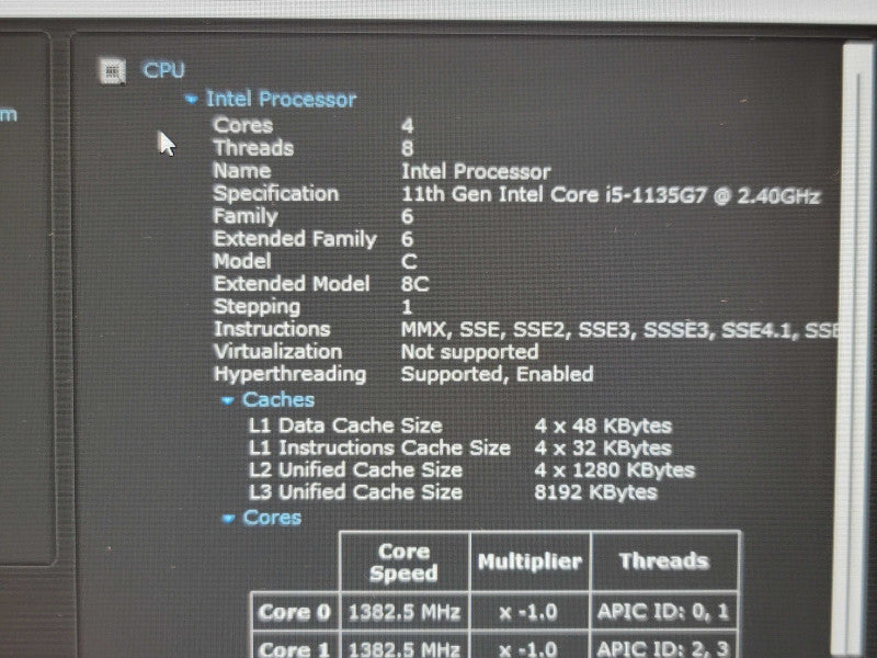 Dell Latitude 3520| i5-1135G7| 16GBDDR4| 512GB SSD FOR PARTS/REPAIR  β Lap200