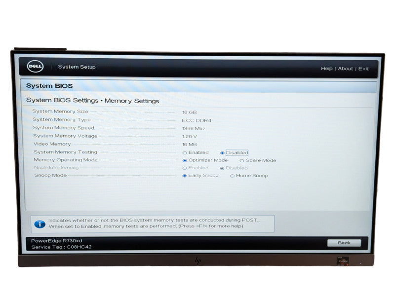 DELL PowerEdge R730xd Intel Xeon E5-2620 v3 @ 2.40Ghz 16GB RAM H730P mini -