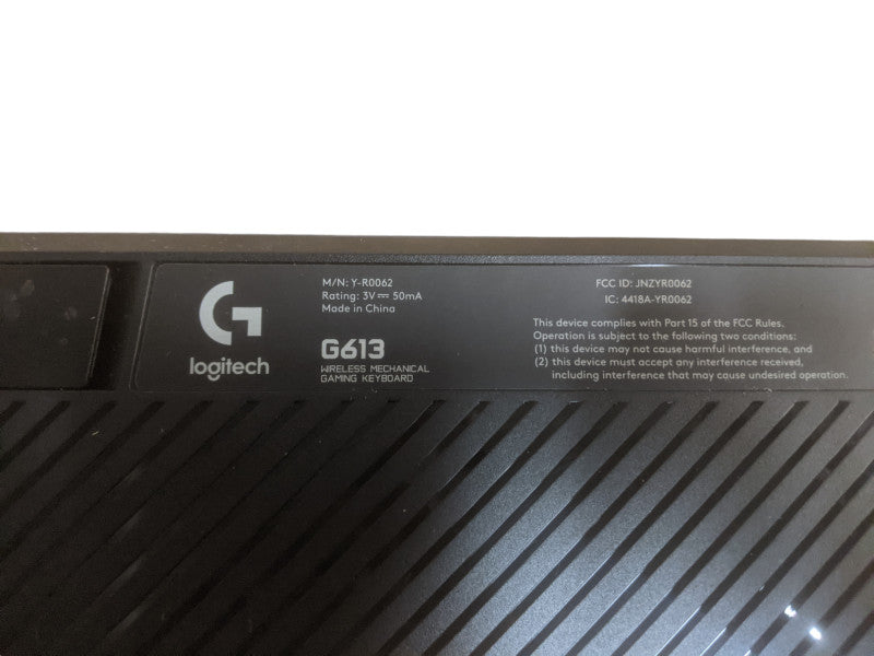 Logitech G613 | Wireless Bluetooth Mechanical Gaming Keyboard w/ USB receiver