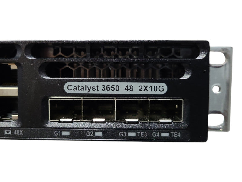 Cisco Catalyst 3650 WS-C3650-48TD-L 48-Port w/ 2x10G Uplink Ethernet Switch