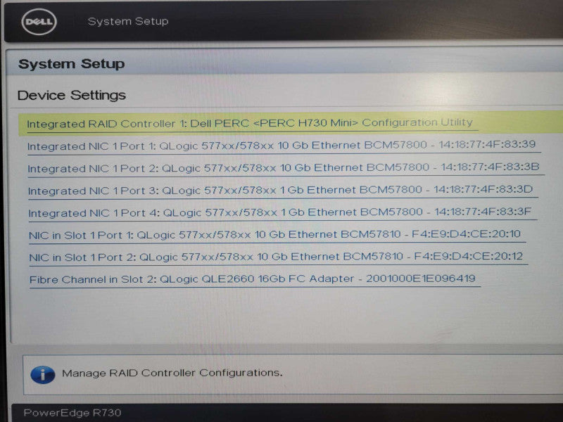 Dell PE R730 2U 8x2.5", 2x Xeon E5-2690 v3 2.60GHz 12C, 32GB RAM, H730 Mini !