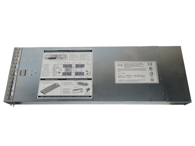 Cisco UCS B200 M5 Barebones Blade Server w/ 2x Heatsinks No CPU No RAM _