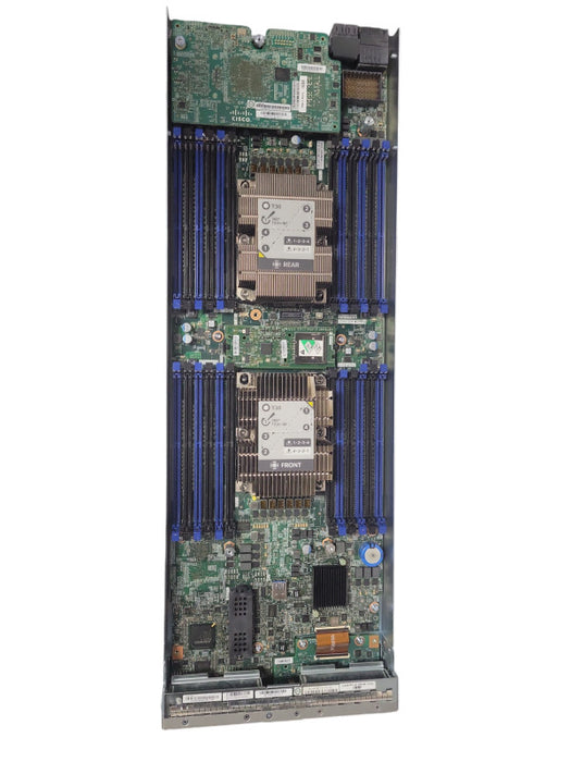 Cisco UCS B200 M5 Barebones Blade Server w/ 2x Heatsinks No CPU No RAM _