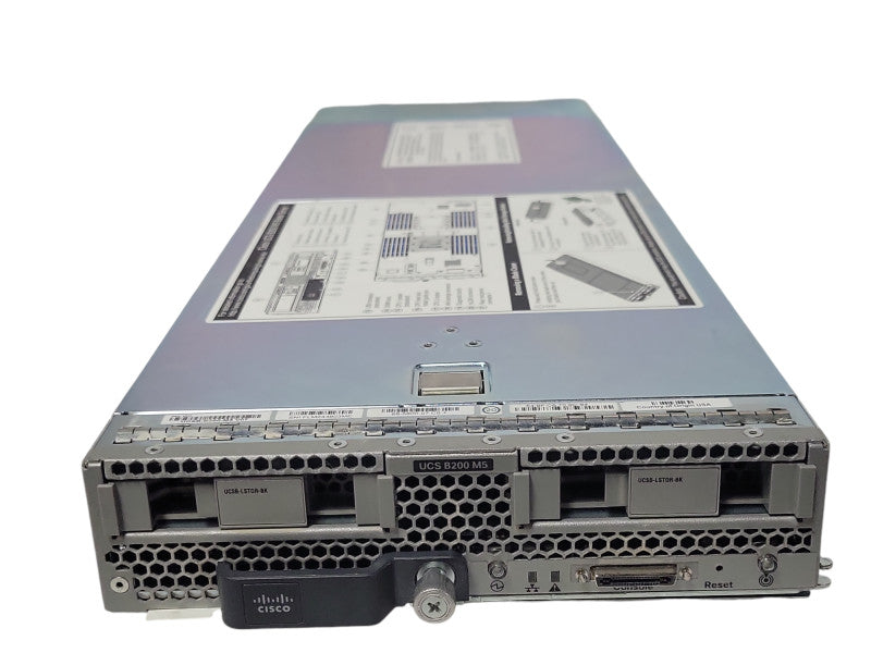 Cisco UCS B200 M5 Barebones Blade Server w/ 1x Heatsinks No CPU No RAM  _