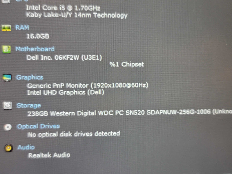 Dell Latitude 5410| i5-10310U| 16GB DDR4| 256GB M.2 READ β Lap200
