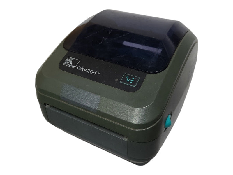 Zebra GK420d Thermal Printer, GK42-202510-000 w/ Power adapter