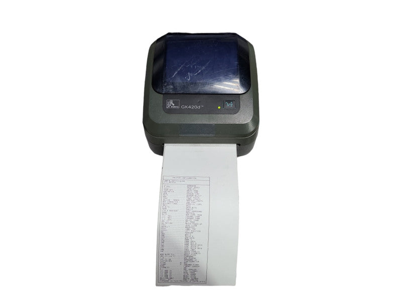 Zebra GK420d Thermal Printer, GK42-202510-000 w/ Power adapter