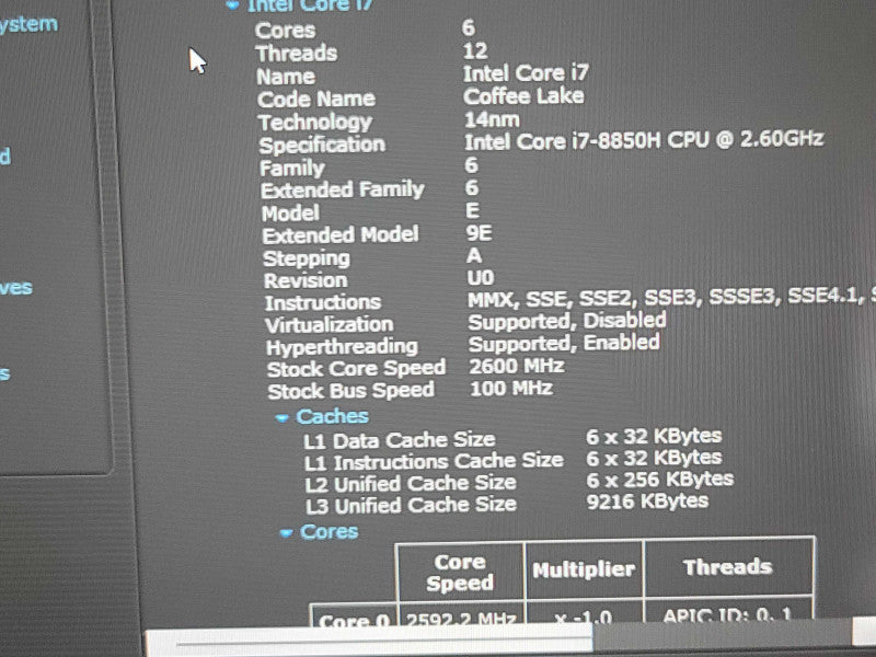 Dell Precision 5530| i7-8850H| 16GB DDR4| Quadro P1000| 512GB M.2 Bad battery β Lap200