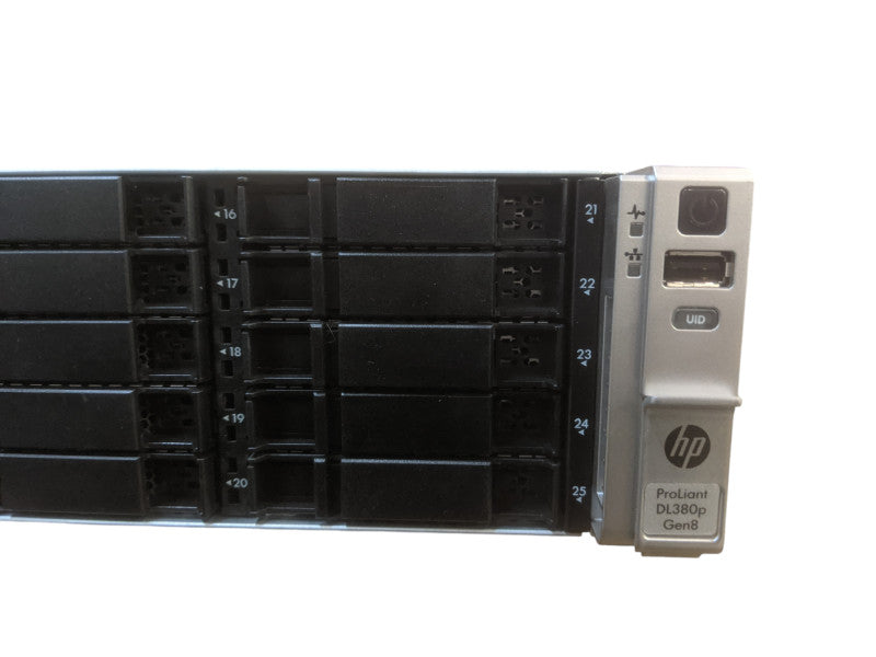HP ProLiant DL380P Gen8 | 2x Xeon E5-2650 v2 | 64GB RAM | No HDD | P420i