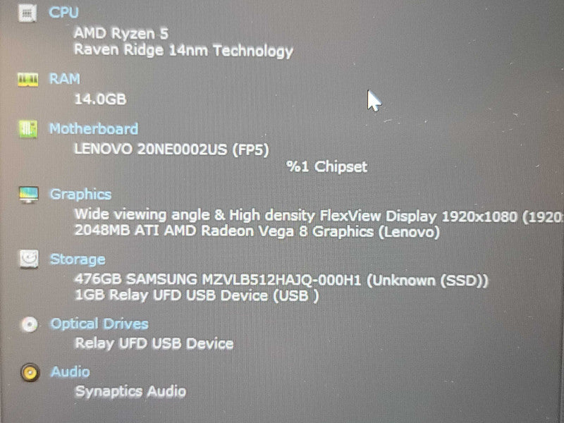 Lenovo ThinkPad E495| Ryzen 5 3500U| 16GB DDR4| 512GB SSD  β BudLap