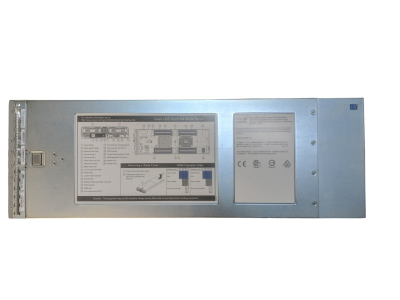 Cisco UCS B200 M4 Barebones Blade Server w/ 2x Heatsinks, No CPU, No RAM