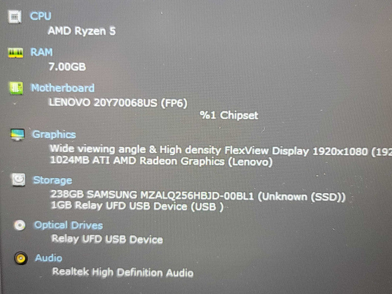 Lenovo ThinkPad E14 Gen3 | Ryzen 5 5500U| 8GB DDR4| 256GB SSD  β Lap200