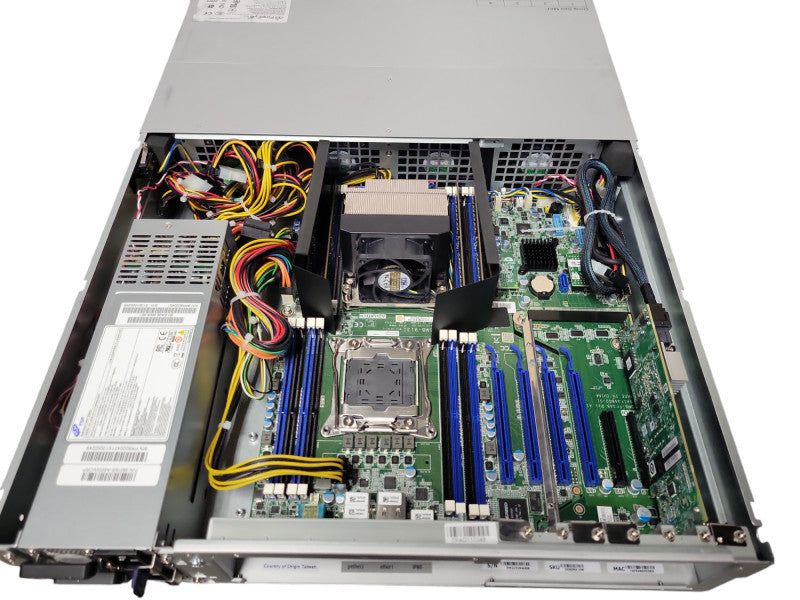 FireEye 2U HPC-8212, 12x 3.5" Bays Storage with Xeon E5-2620v4 64GB DDR4, SEE _