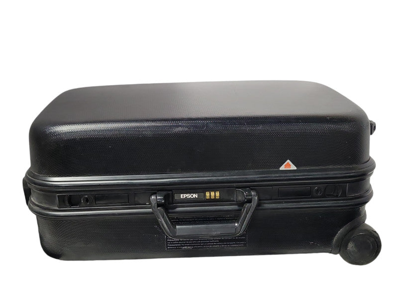 Hard Travel Case ELPKS06 with Wheels 21x13x9" approximate dimensions, READ _