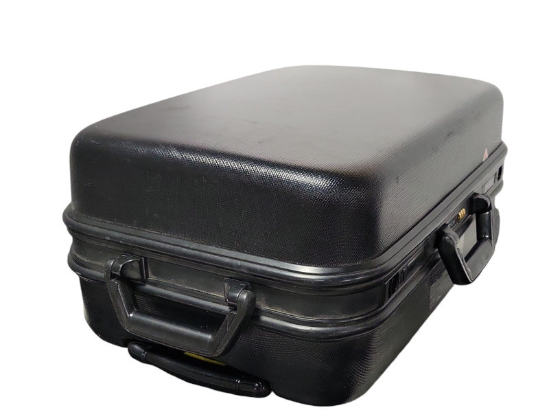 Hard Travel Case ELPKS06 with Wheels 21x13x9" approximate dimensions, READ _
