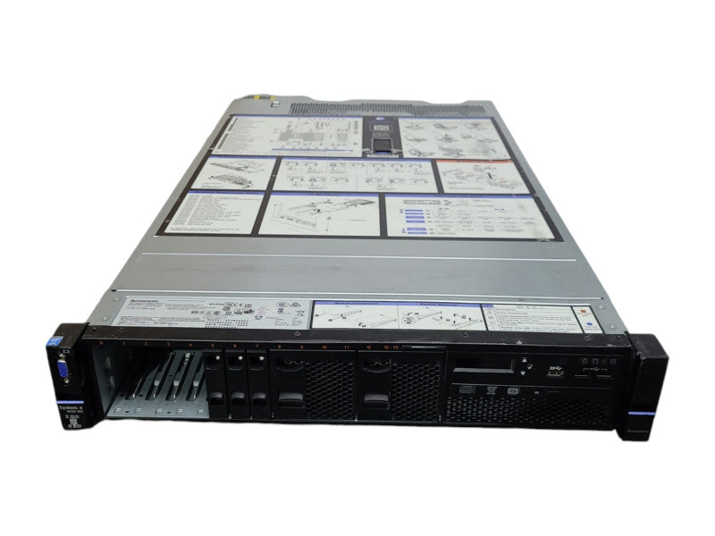 Lenovo SystemX 3650 M5 2U 8x2.5", 2x E5-2630V3 2.40GHz, 32GB RAM, M5210