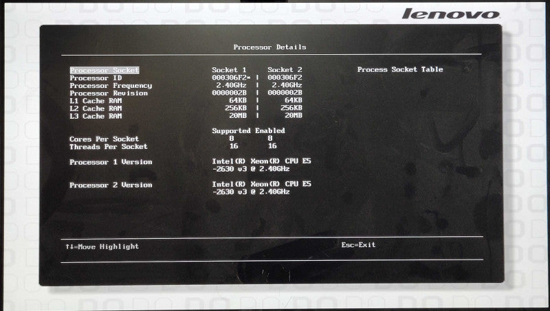Lenovo SystemX 3650 M5 2U 8x2.5", 2x E5-2630V3 2.40GHz, 32GB RAM, M5210