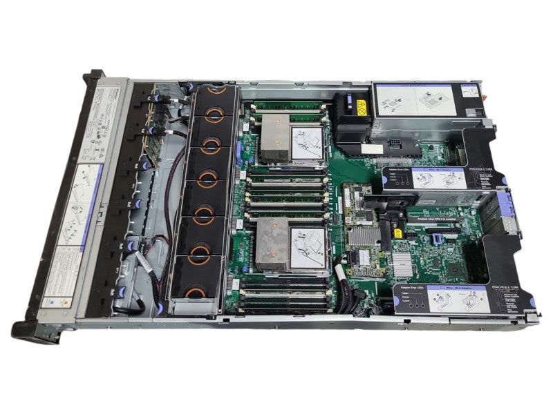 Lenovo SystemX 3650 M5 2U 8x2.5", 2x E5-2630V3 2.40GHz, 32GB RAM, M5210