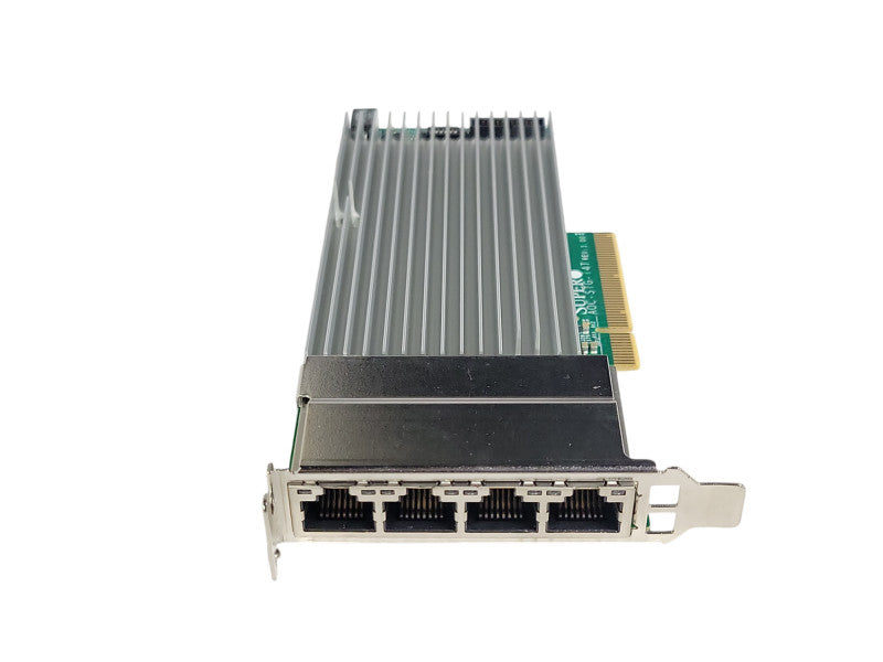 Supermicro AOC-STG-i4T 10Gigabit 10GBe BaseT Quad Port Server NIC, LP _