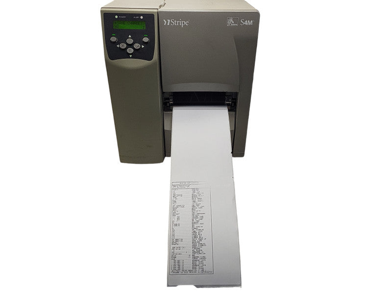 Zebra S4M (S4M00-2001-0100T) barcode label printer BoomPack $