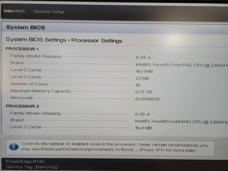 Dell R740 2U 8x 3.5" 2x Xeon Gold 6142 @ 2.6GHz 16C, 32GB DDR4, H730p !