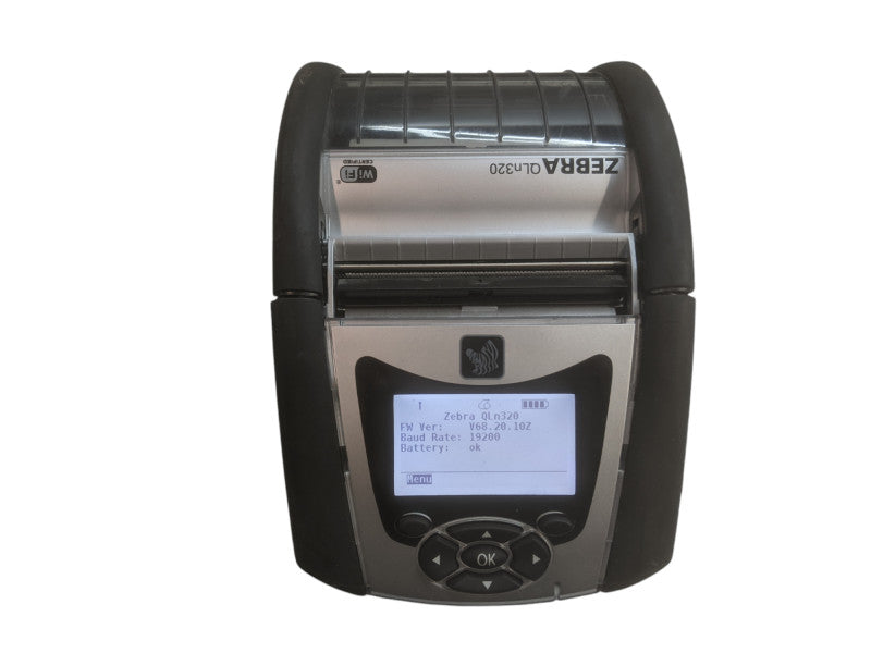 Zebra QLn320 Portable Barcode Printer With Battery