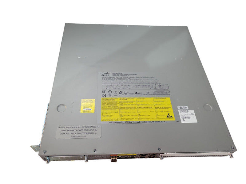 Cisco ASR1001-X Aggregate Service Router 6x SFP, 2x SFP+ Dual AC ADV SERV !